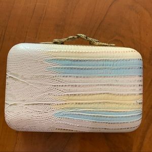 House of Harlow 1960 pastel clutch